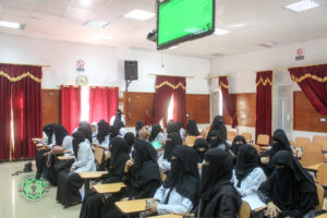 الكشف المبكر عن سرطان عنق الرحم عنوان لسمنار طالبات كلية القبالة المستوى الثاني جامعة جبلة للعلوم الطبية والصحية
