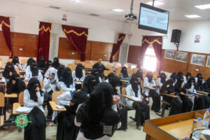 الكشف المبكر عن سرطان عنق الرحم عنوان لسمنار طالبات كلية القبالة المستوى الثاني جامعة جبلة للعلوم الطبية والصحية