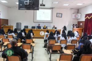 الكشف المبكر عن سرطان عنق الرحم عنوان لسمنار طالبات كلية القبالة المستوى الثاني جامعة جبلة للعلوم الطبية والصحية