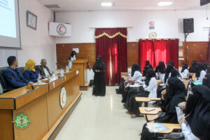 الكشف المبكر عن سرطان عنق الرحم عنوان لسمنار طالبات كلية القبالة المستوى الثاني جامعة جبلة للعلوم الطبية والصحية