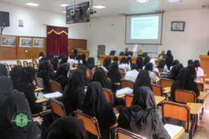 الكشف المبكر عن سرطان عنق الرحم عنوان لسمنار طالبات كلية القبالة المستوى الثاني جامعة جبلة للعلوم الطبية والصحية