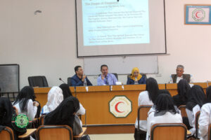 الكشف المبكر عن سرطان عنق الرحم عنوان لسمنار طالبات كلية القبالة المستوى الثاني جامعة جبلة للعلوم الطبية والصحية