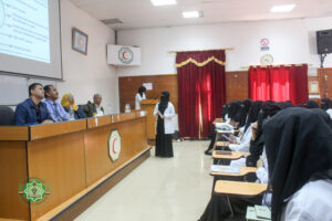الكشف المبكر عن سرطان عنق الرحم عنوان لسمنار طالبات كلية القبالة المستوى الثاني جامعة جبلة للعلوم الطبية والصحية